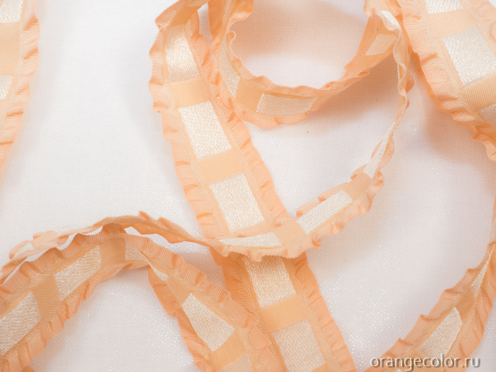 Кликните для увеличения изображения Тесьма с рюшами 03398ТД-01