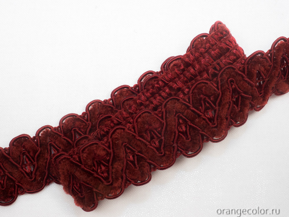 Кликните для увеличения изображения Велюровая тесьма 03399ТД-01