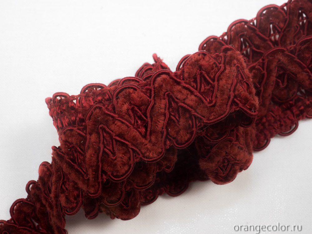 Кликните для увеличения изображения Велюровая тесьма 03399ТД-01