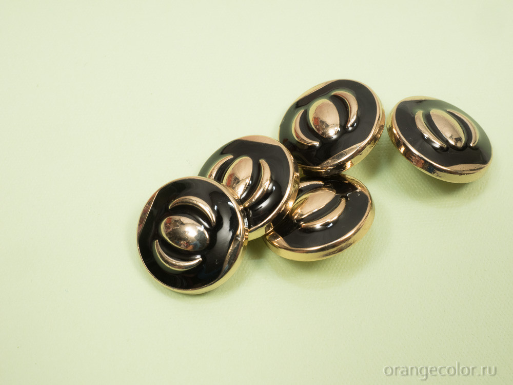 Кликните для увеличения изображения Пуговица металлическая ПУ1721-01-18