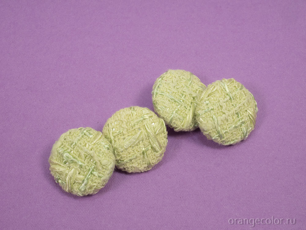 Пуговица из ткани-шанель ПУ1730-01-23-4