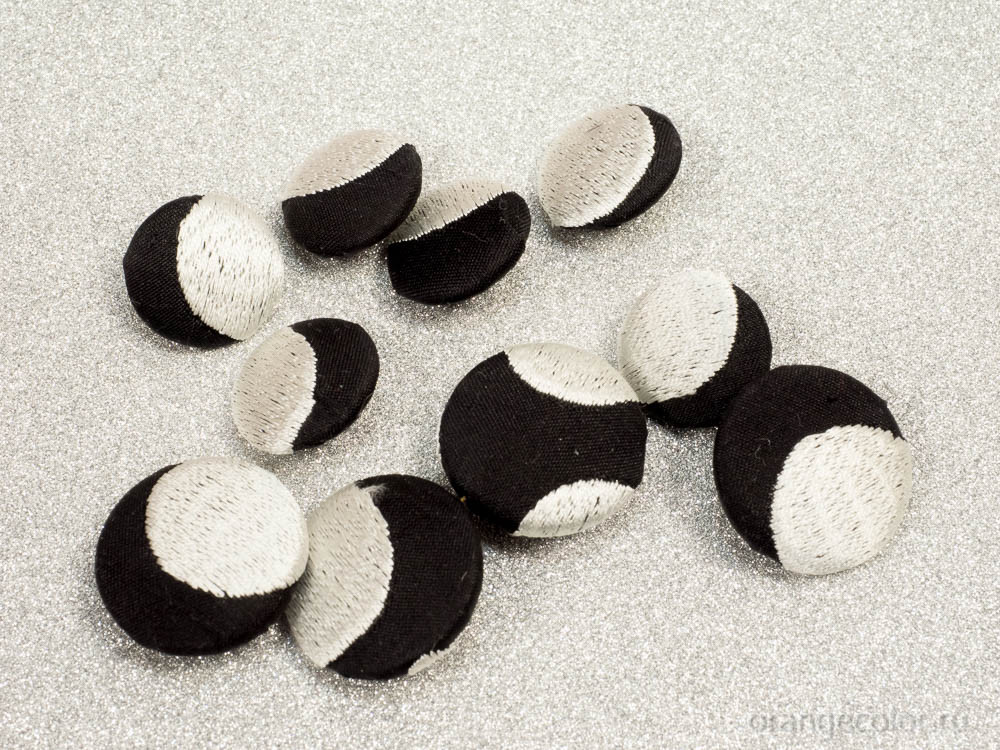 Кликните для увеличения изображения Текстильная пуговица ПУ1734-02-00