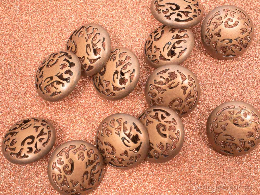 Ажурная пуговица ПУ1737-01-18