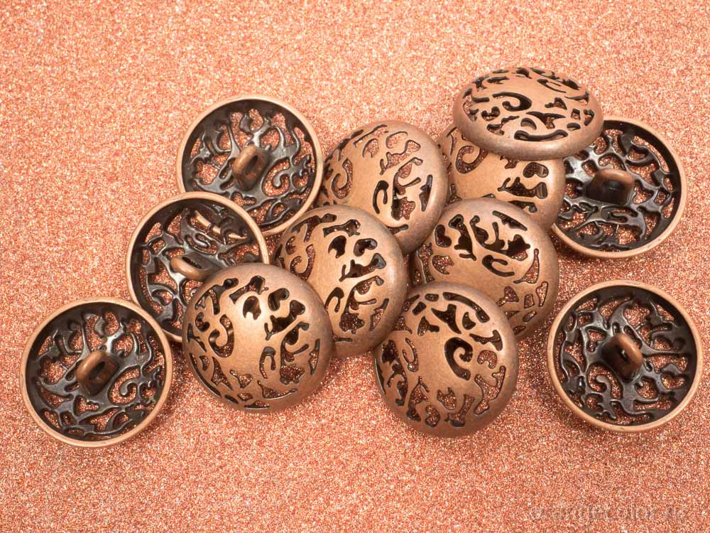 Ажурная пуговица ПУ1737-01-18