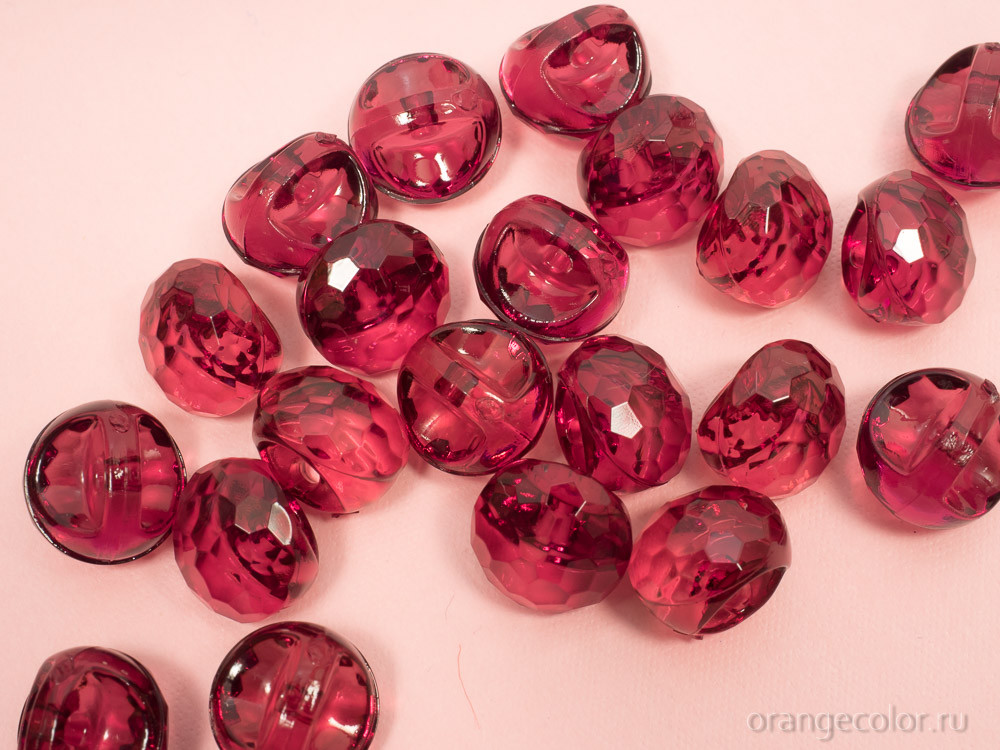 Кликните для увеличения изображения Пуговица-хрусталик ПУ1742-01-13