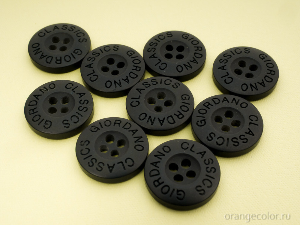 Кликните для увеличения изображения Пуговица с надписью ПУ1749-01-17