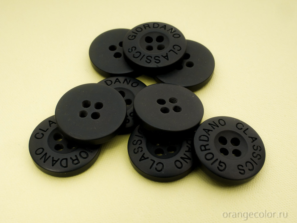 Кликните для увеличения изображения Пуговица с надписью ПУ1749-01-17