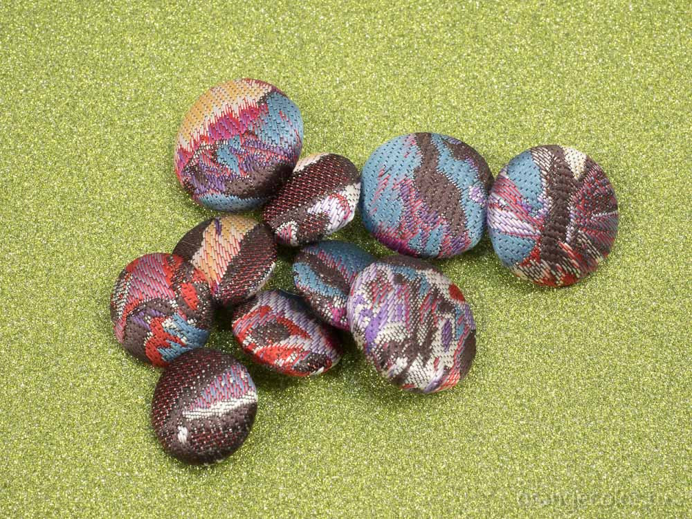 Жаккардовая пуговица ПУ1755-01-00