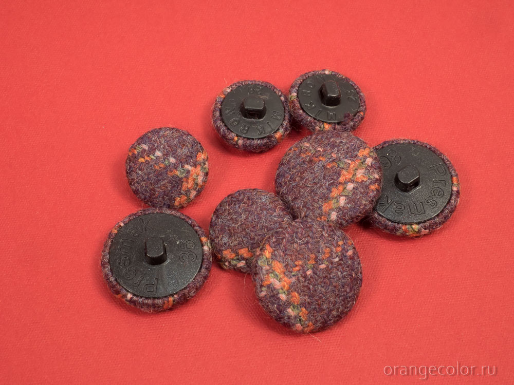 Кликните для увеличения изображения Текстильная пуговица ПУ1756-01-00