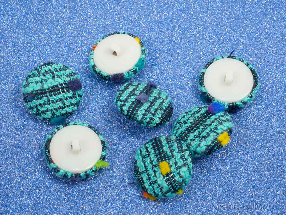 Пуговица из буклированной ткани ПУ1758-01-23