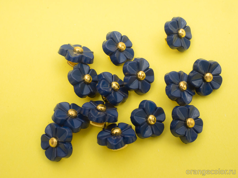 Пуговица Цветочек ПУ1773-01-11