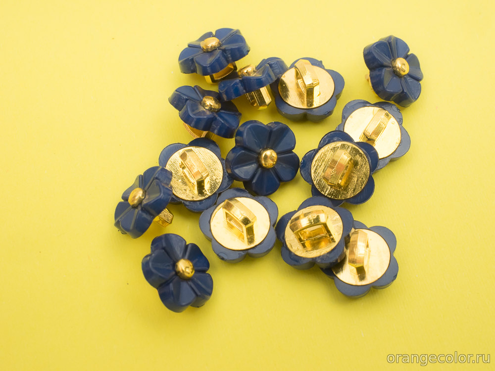 Пуговица Цветочек ПУ1773-01-11