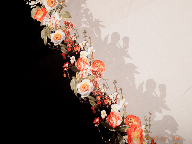 Кликните для увеличения изображения Плательно-блузочный сатин 5577ХПЛ