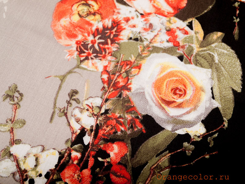 Кликните для увеличения изображения Плательно-блузочный сатин 5577ХПЛ