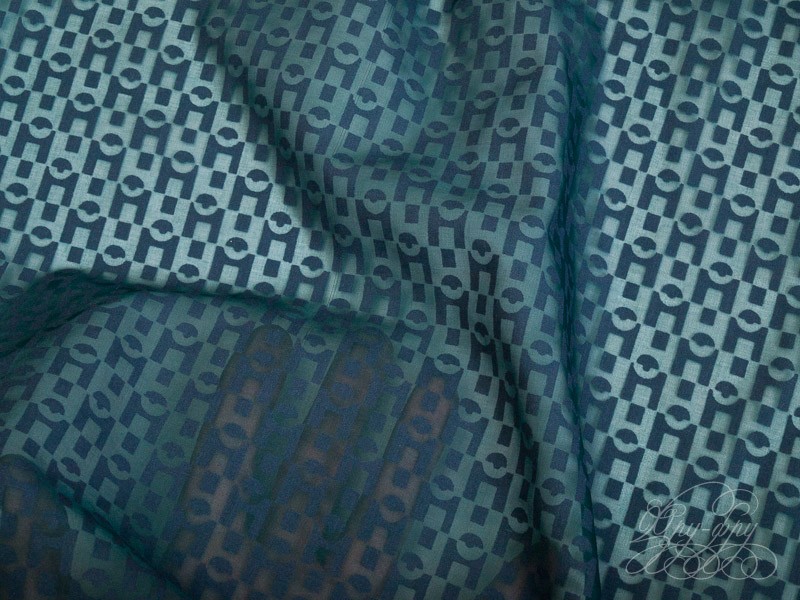 Кликните для увеличения изображения Хлопковый батист-деворе 6673ХПЛ