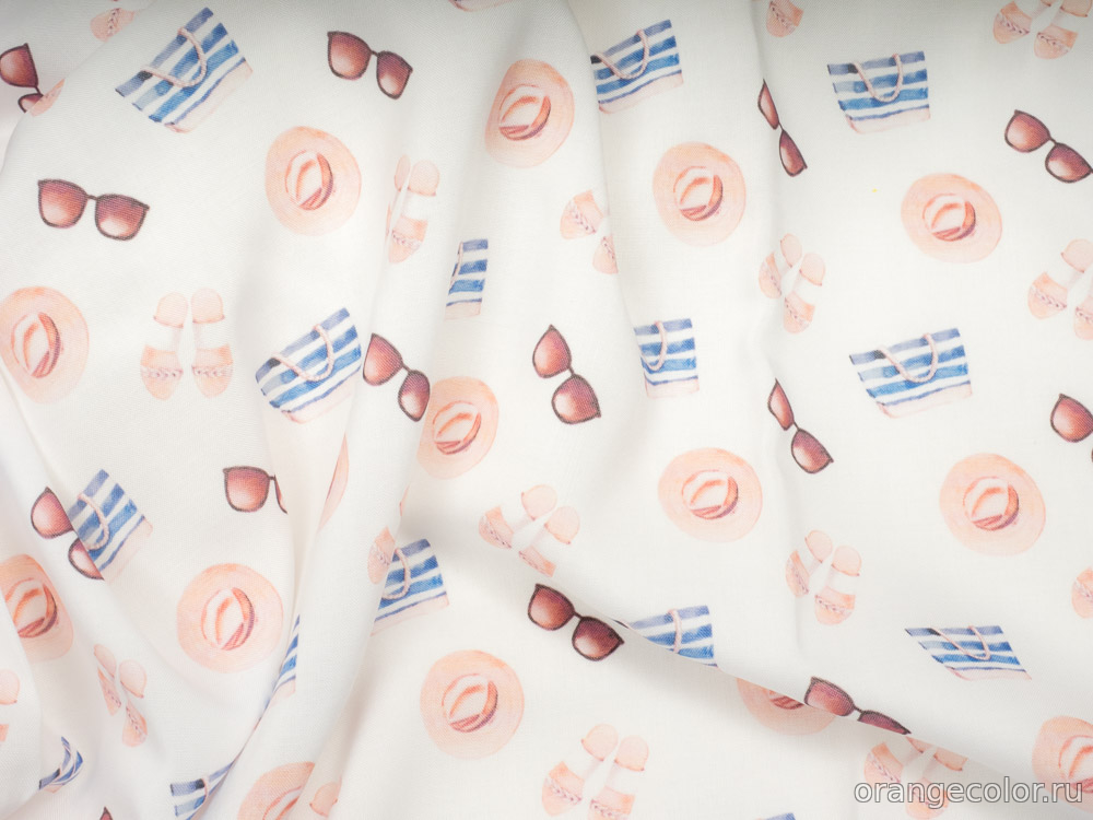 Шелковистый штапель 6852БП