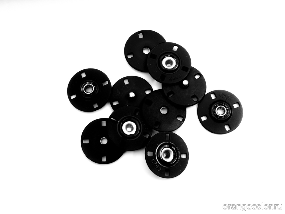 Кликните для увеличения изображения Кнопка чёрная 10073ПК-02-23-12