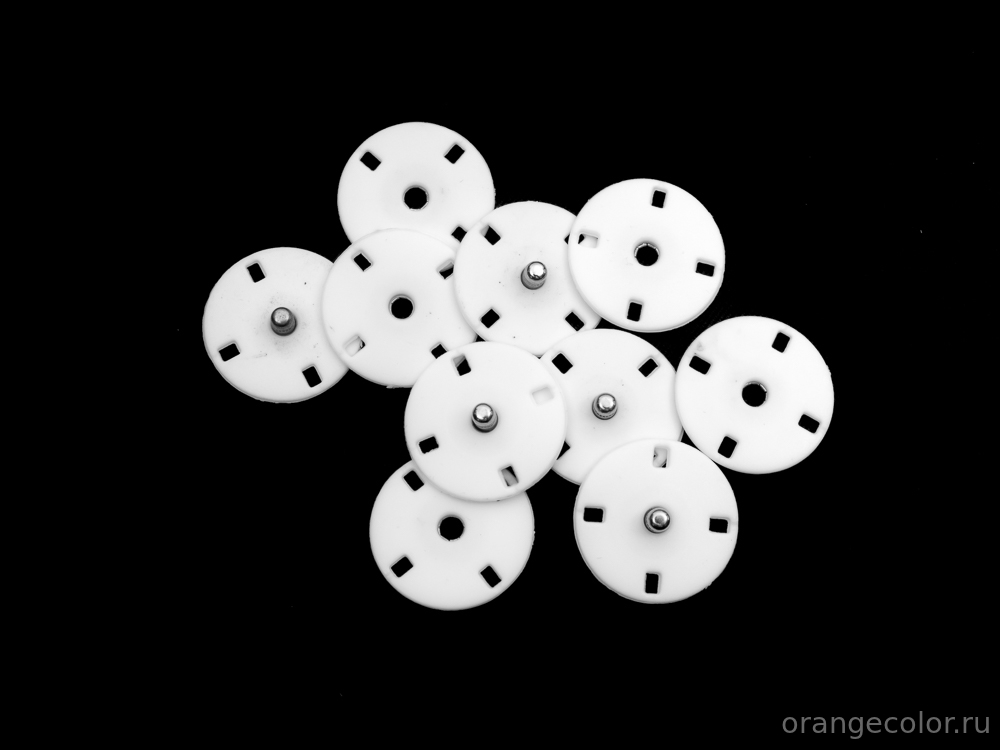 Кликните для увеличения изображения Кнопка белая 10073ПК-01-23