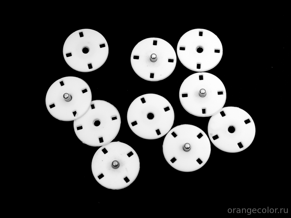 Кликните для увеличения изображения Кнопка белая 10073ПК-01-23-8