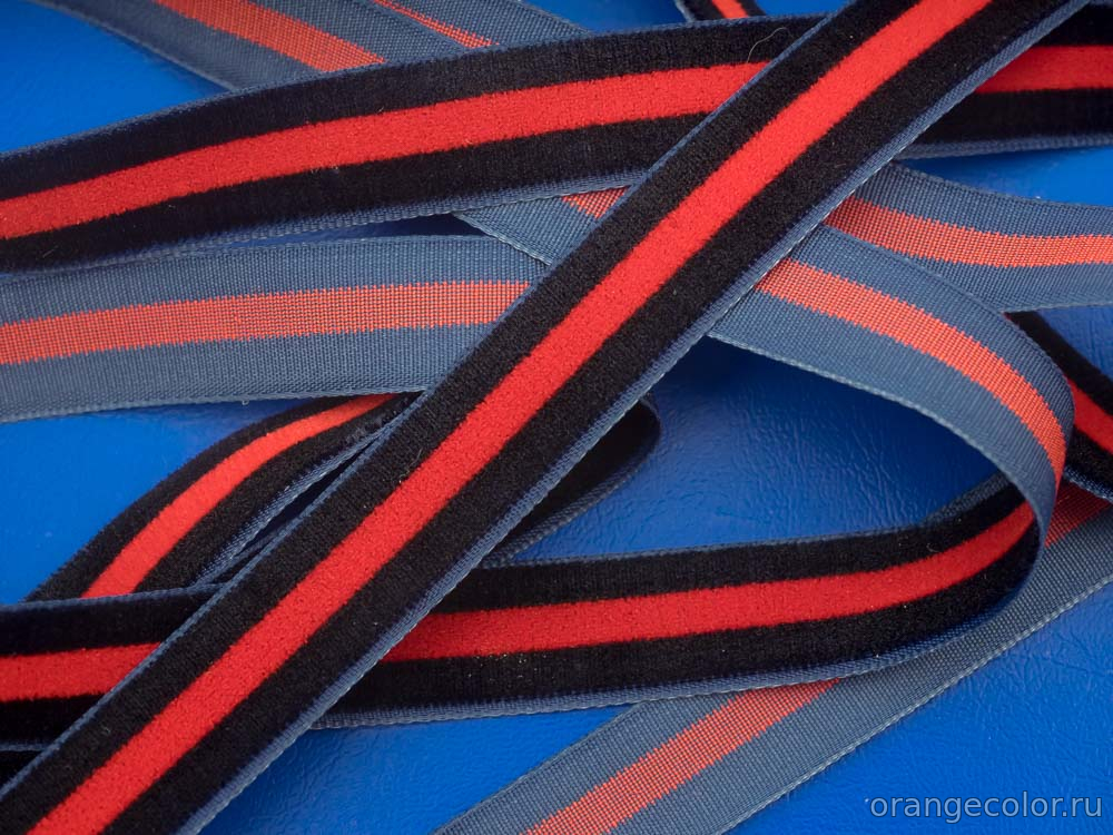 Бархатная лента 10084ТД-01-15-5