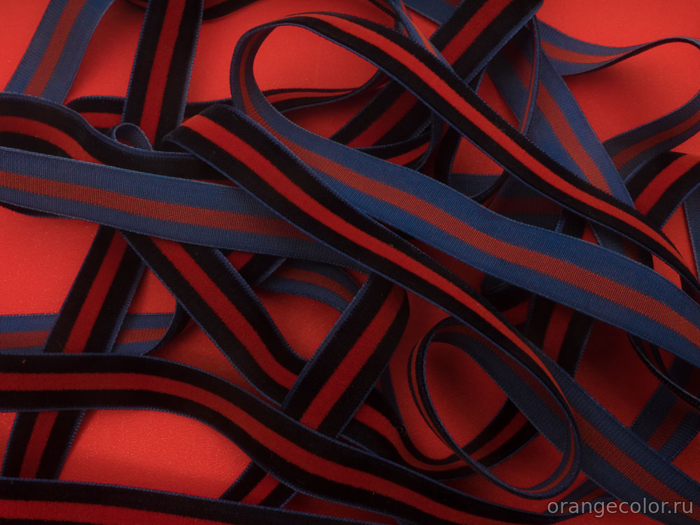 Бархатная лента 10084ТД-01-15-5