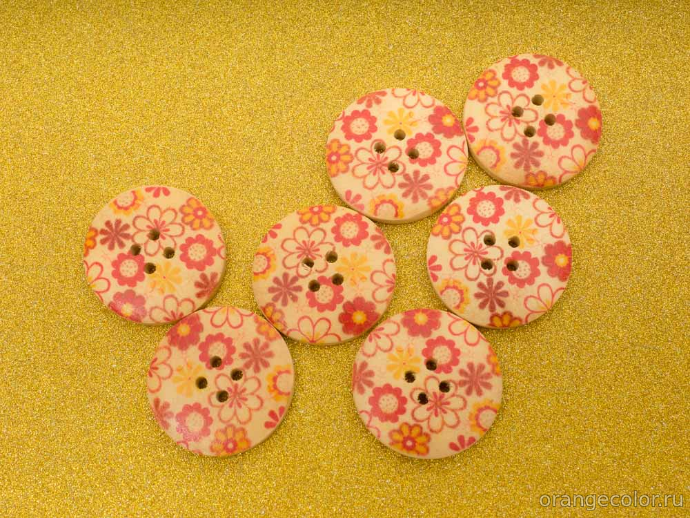 Кликните для увеличения изображения Пуговица из дерева 10009ПУ-02-30