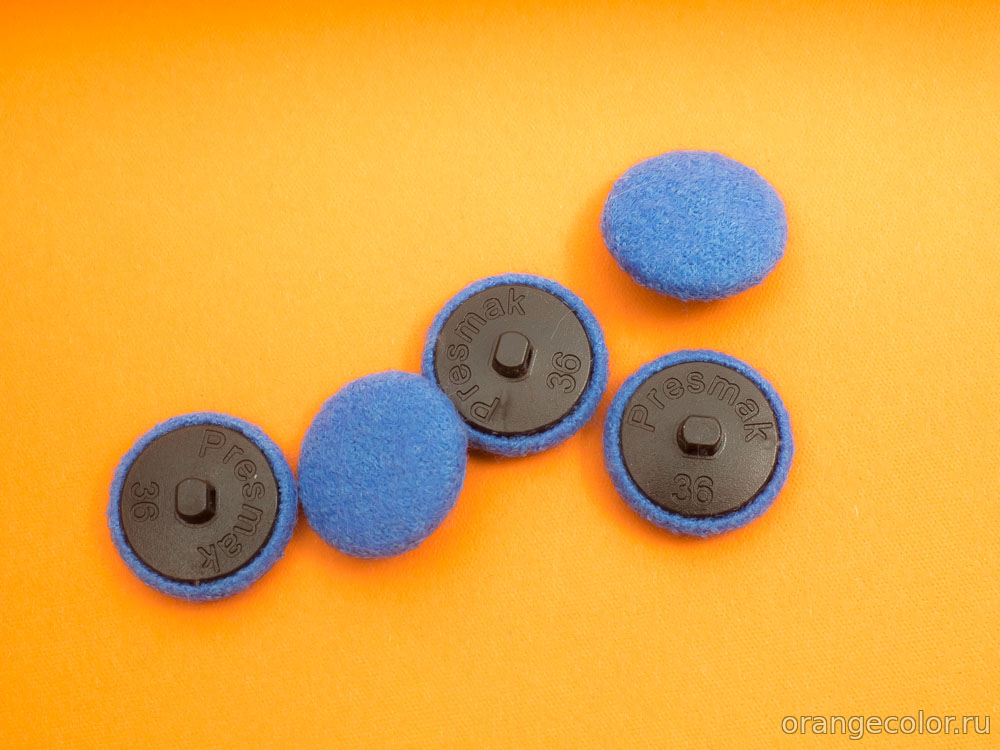 Кликните для увеличения изображения Текстильная пуговица 10025ПУ-01-23-5