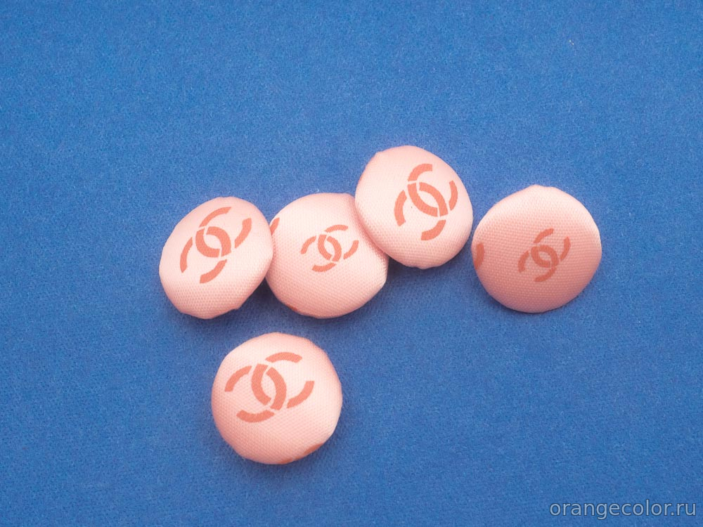 Кликните для увеличения изображения Текстильная пуговица 10029ПУ-01-18-5