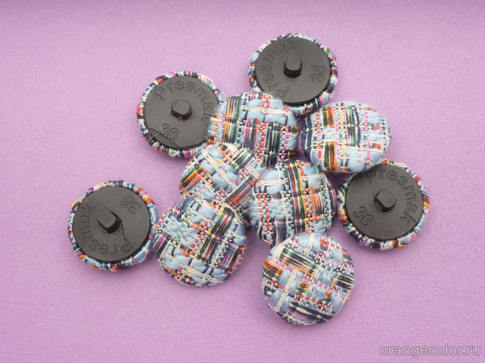 Кликните для увеличения изображения Жаккардовая пуговица 10035ПУ-01-23-10