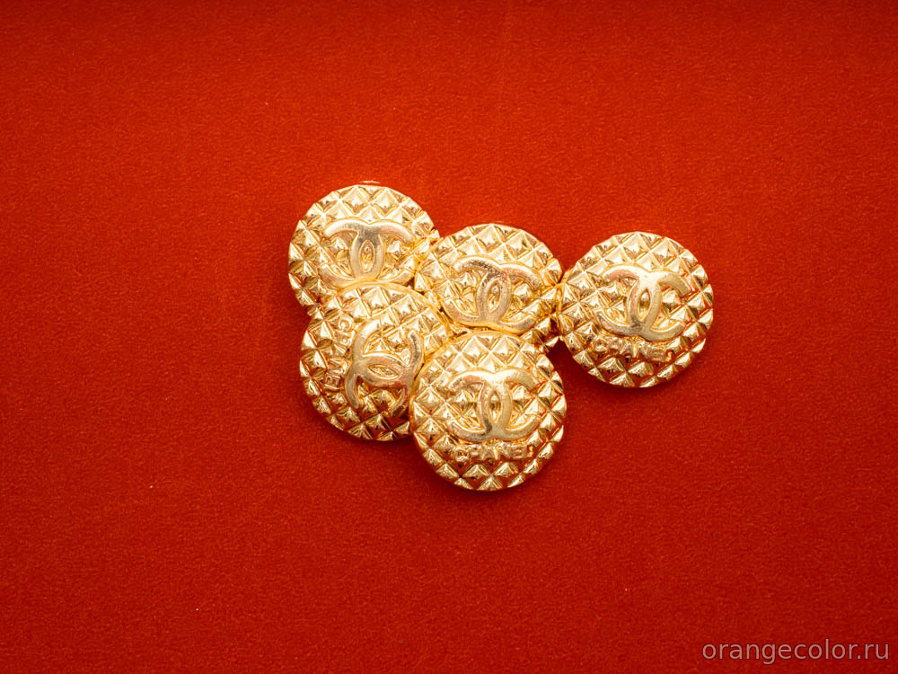 Кликните для увеличения изображения Пуговица с лого 10045ПУ-01-18-4