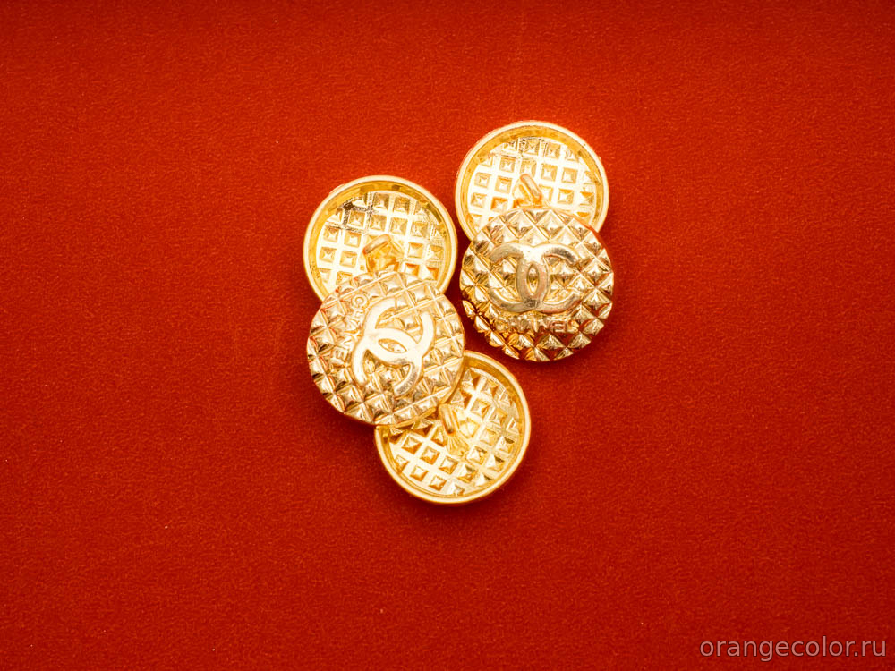 Кликните для увеличения изображения Пуговица с лого 10045ПУ-01-18-4