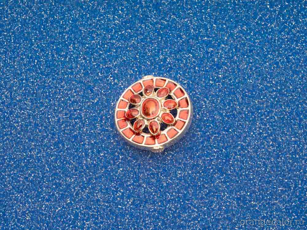 Пуговица с лого 10046ПУ-01-25-1