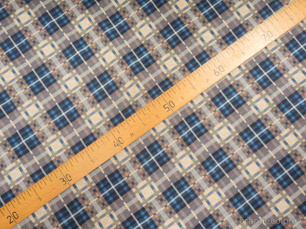 Кликните для увеличения изображения Плательный твил с бордюром 10078БП-01