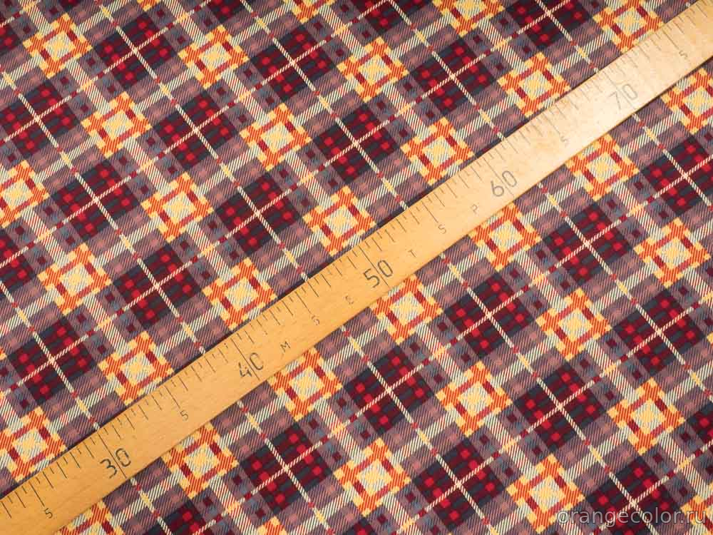 Кликните для увеличения изображения Плательный твил с бордюром 10078БП-03