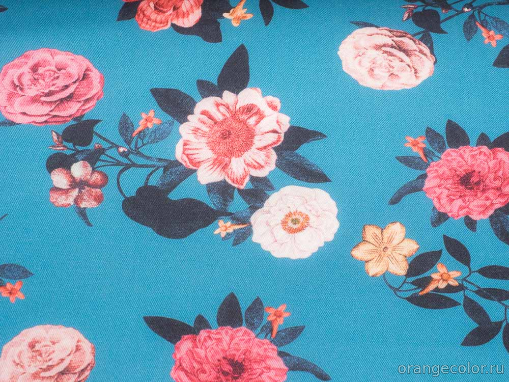 Плотный плательный твил 10080БП-01