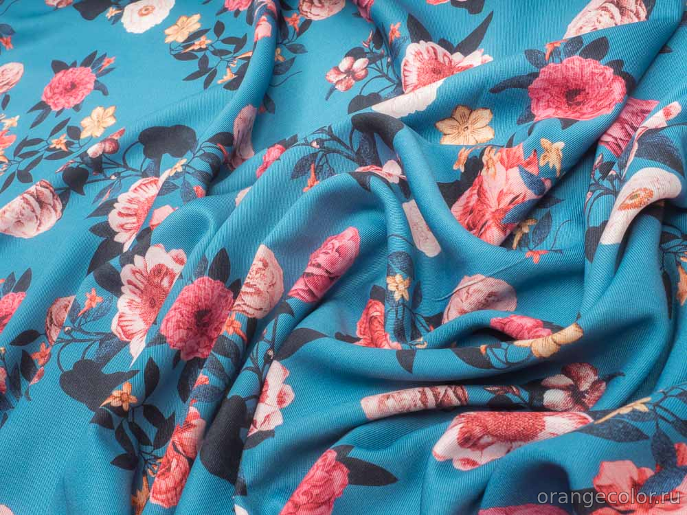 Плотный плательный твил 10080БП-01