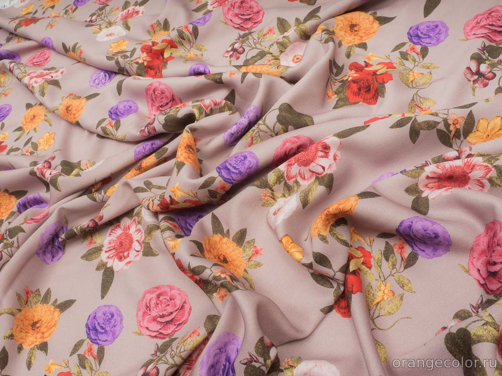 Плотный плательный твил 10080БП-02