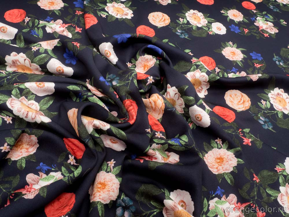 Кликните для увеличения изображения Плотный плательный твил 10080БП-03