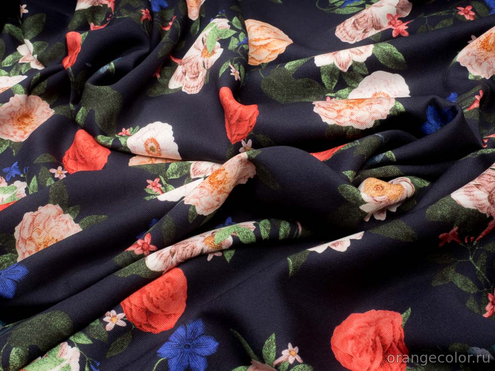 Кликните для увеличения изображения Плотный плательный твил 10080БП-03