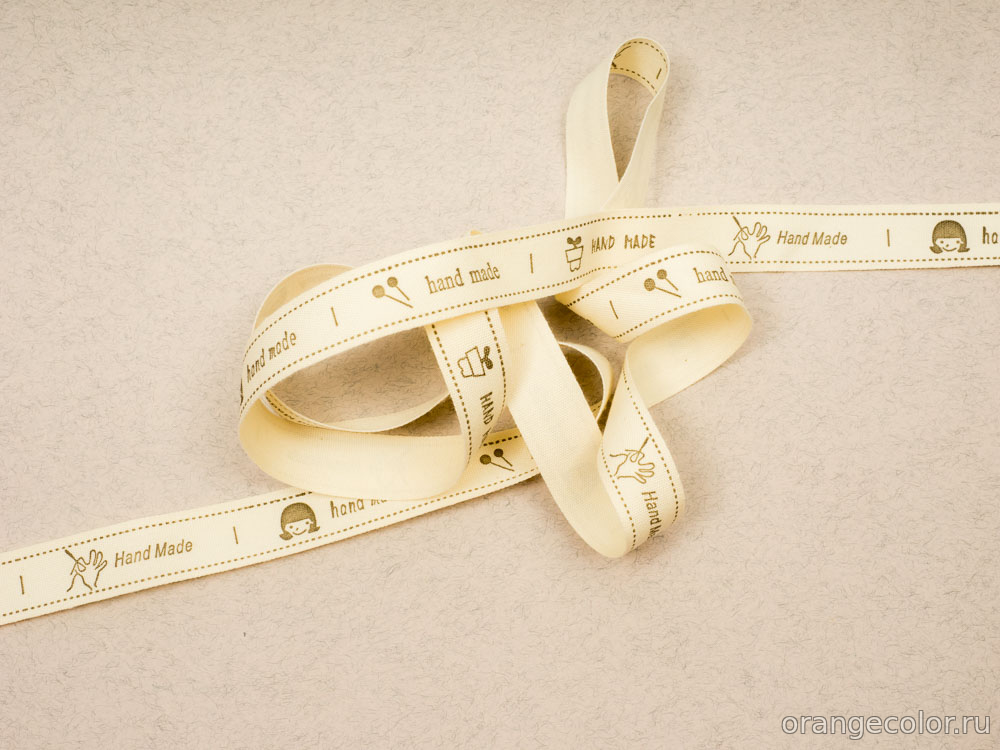 Тесьма с этикетками 10093ТД-01-15-5