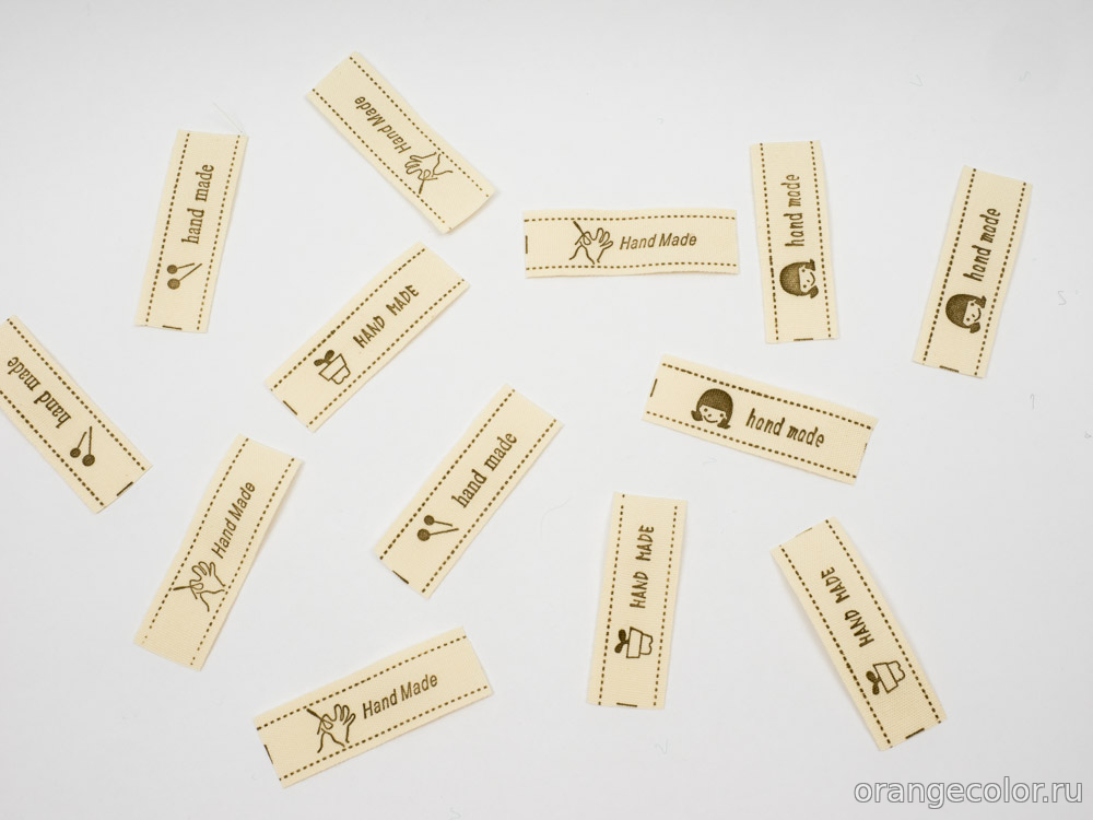 Тесьма с этикетками 10093ТД-01-15-5