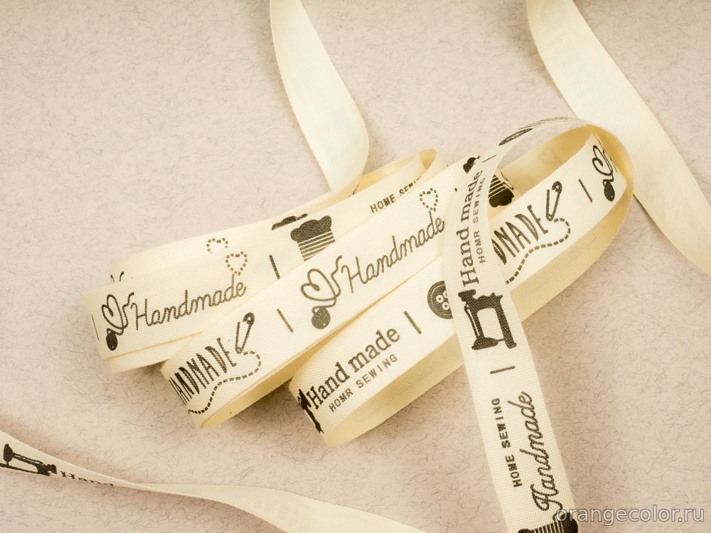 Тесьма с этикетками 10093ТД-02-15-5