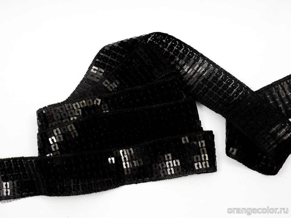 Лампас с пайетками 10101ТД-01-25