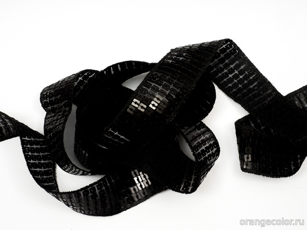 Лампас с пайетками 10101ТД-01-25