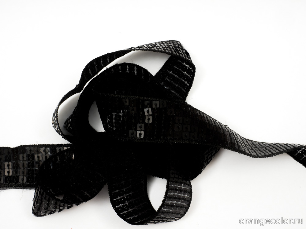 Лампас с пайетками 10101ТД-01-25