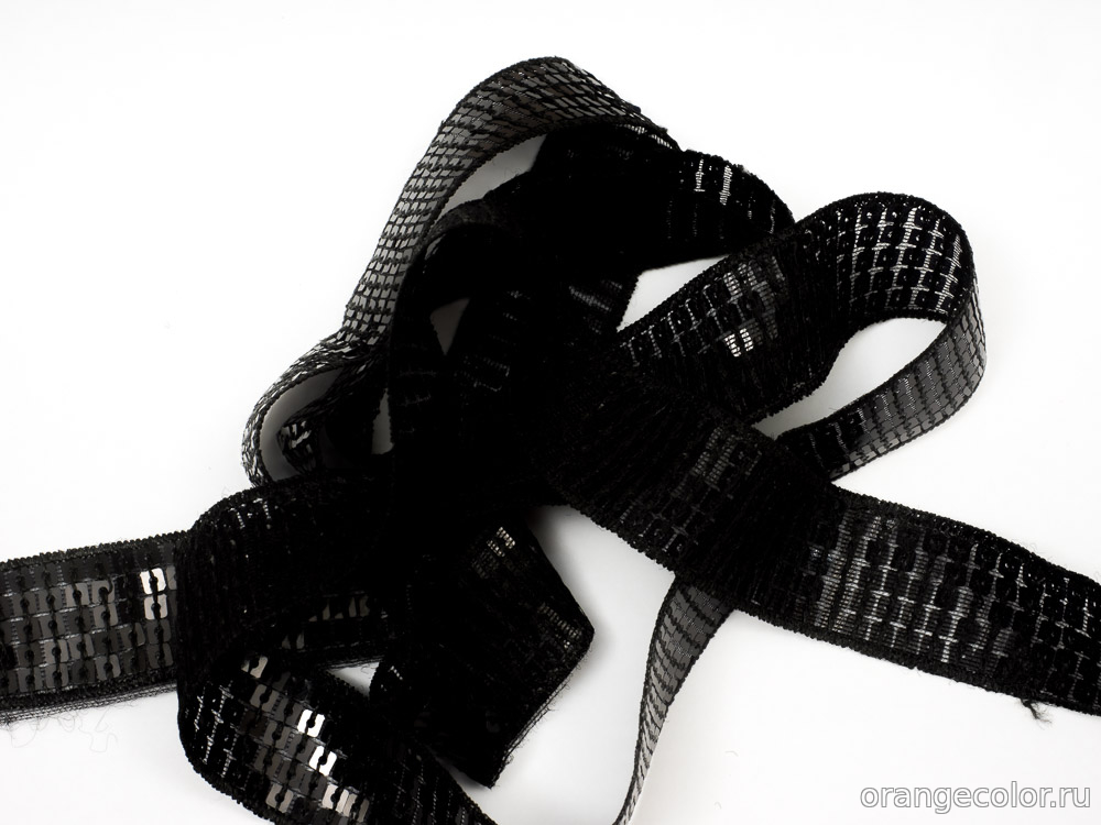 Лампас с пайетками 10101ТД-01-25