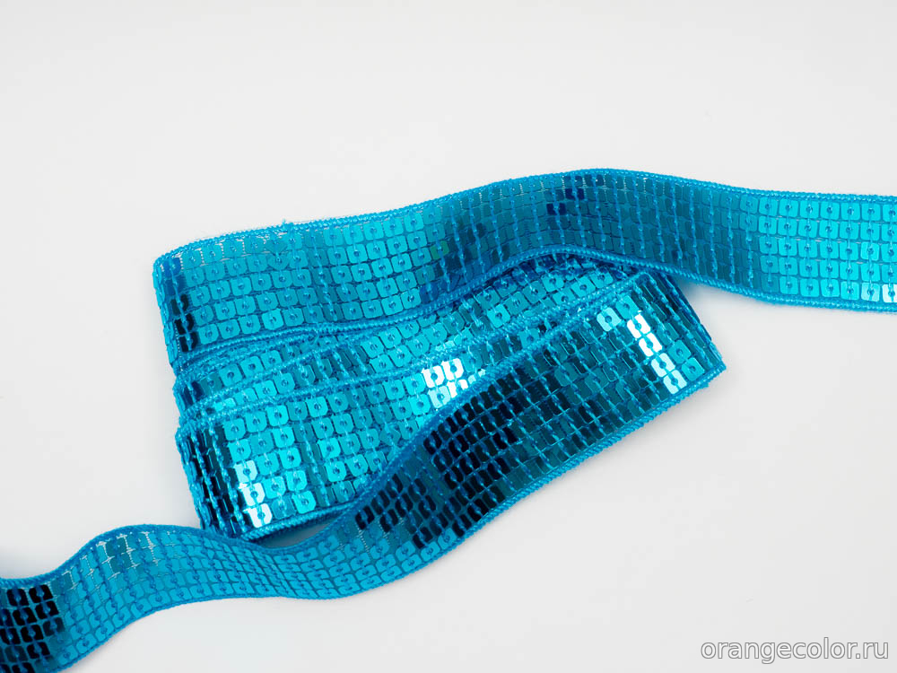 Лампас с пайетками 10101ТД-02-25