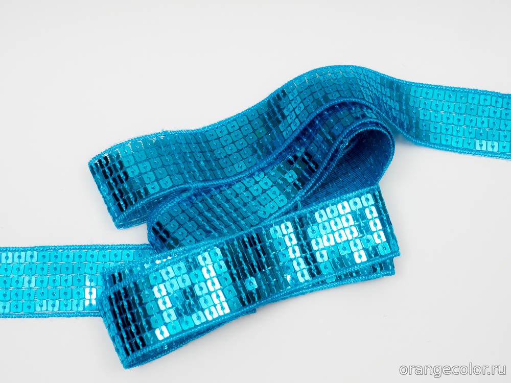 Лампас с пайетками 10101ТД-02-25