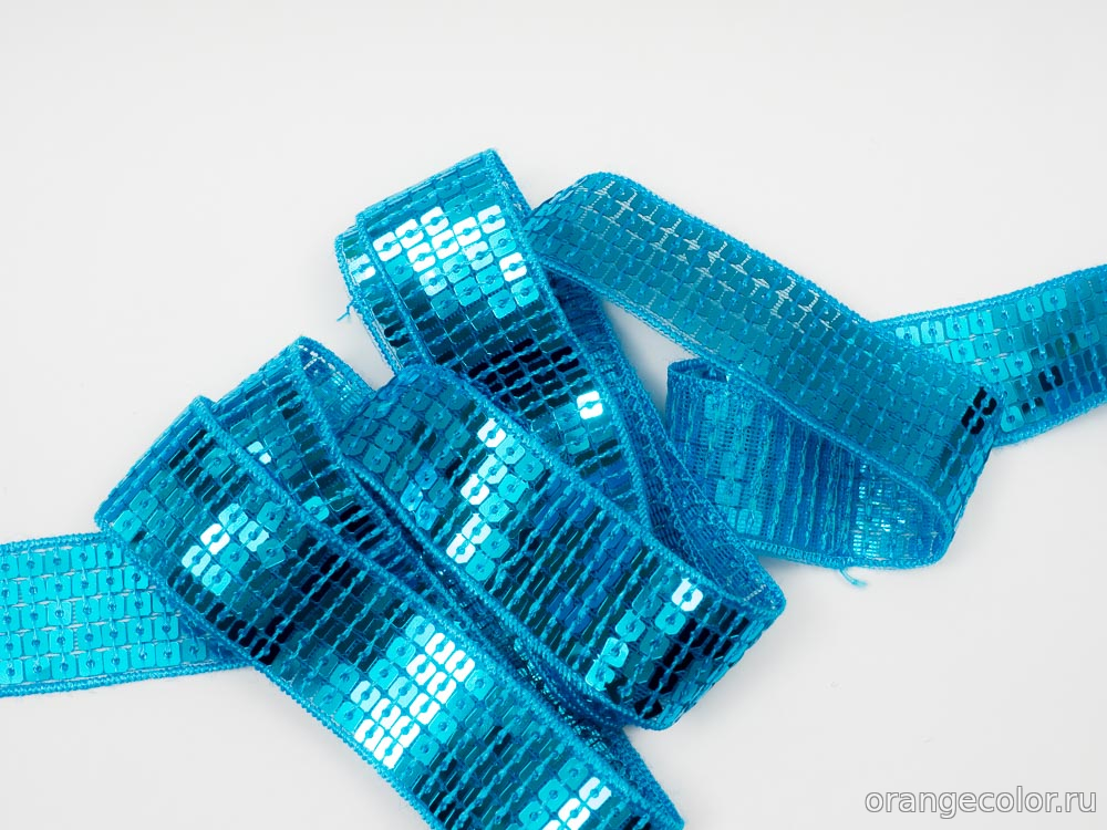 Лампас с пайетками 10101ТД-02-25