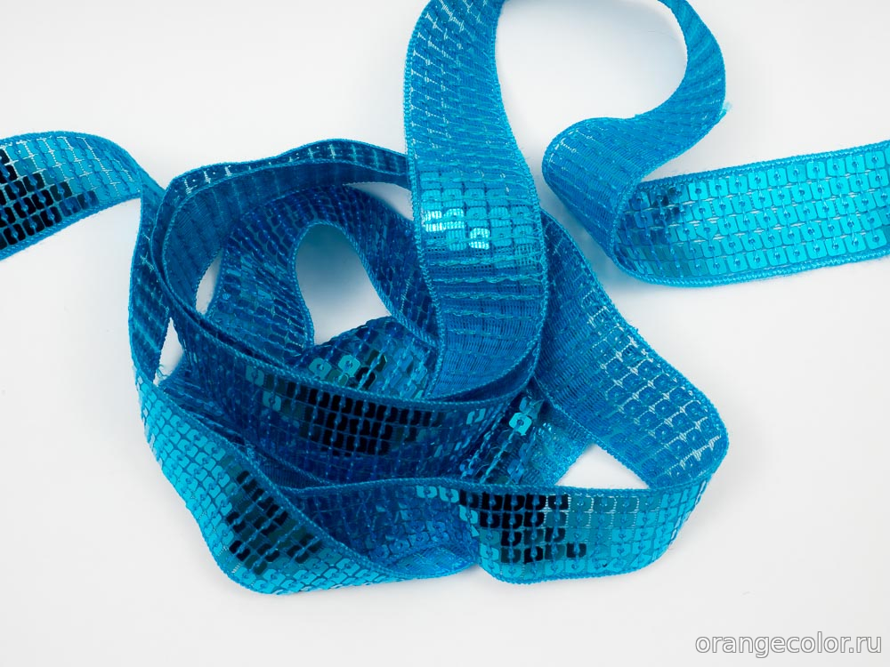 Лампас с пайетками 10101ТД-02-25